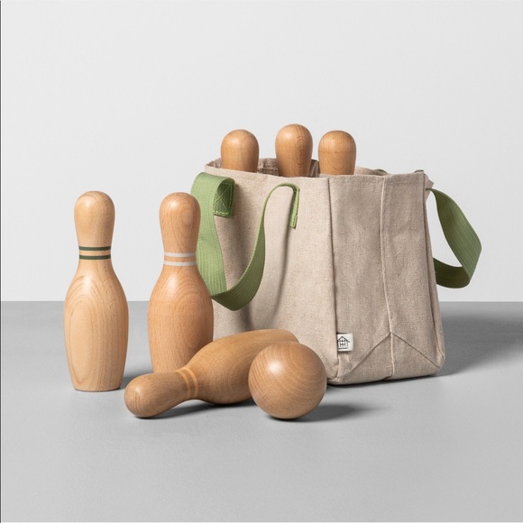 Hearth and Hand Other - •HEARTH AND HAND• wooden bowling set